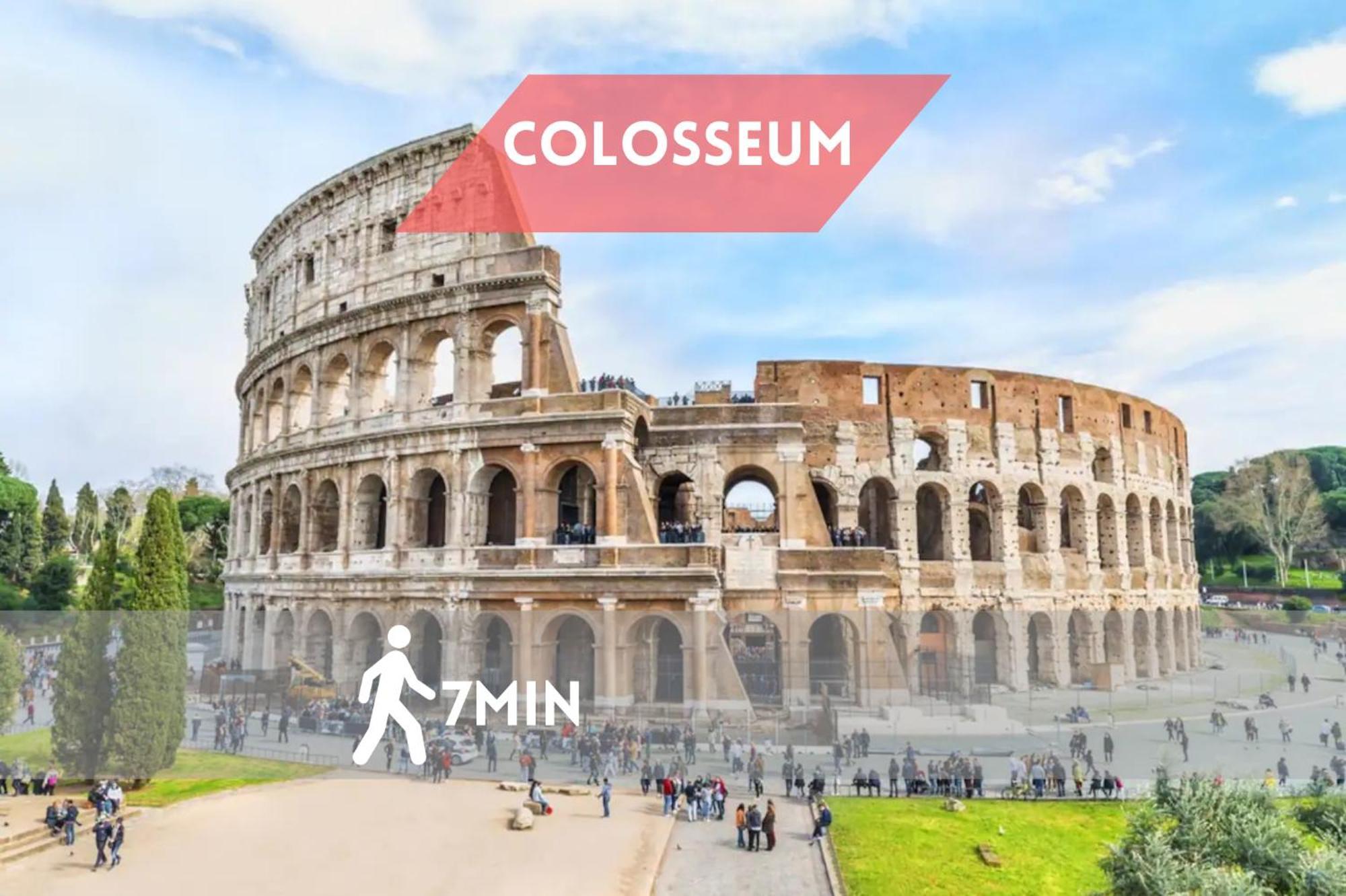 Apartment {2 Steps From The Colosseum} Free Wi-fi & Netflix Rom